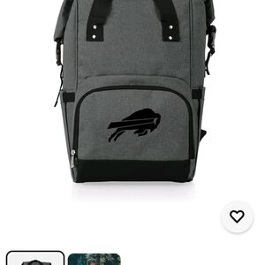 Buffalo Bills On The Go Roll-Top Backpack Cooler